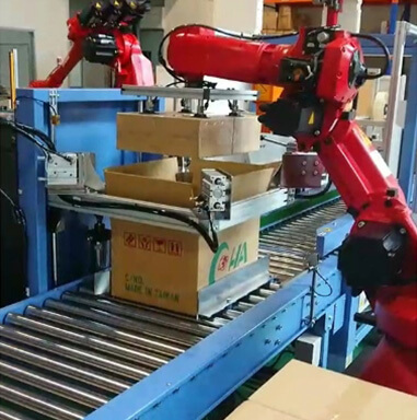 Automatic carton packaging