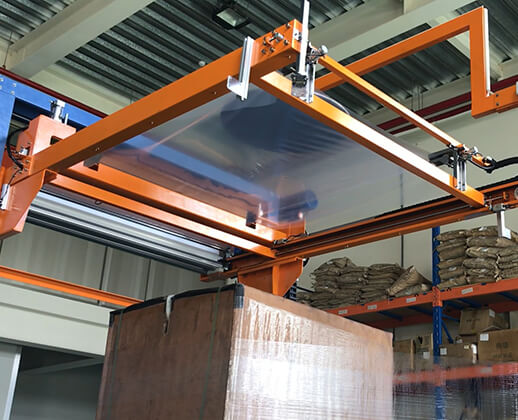 Fully Automatic Pallet Wrapping System
