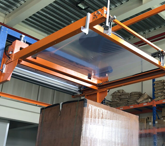 Fully Automatic Pallet Wrapping System