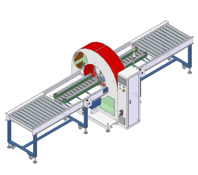 CHW-0600A  Fully-Automatic Orbital Stretch Wrapper