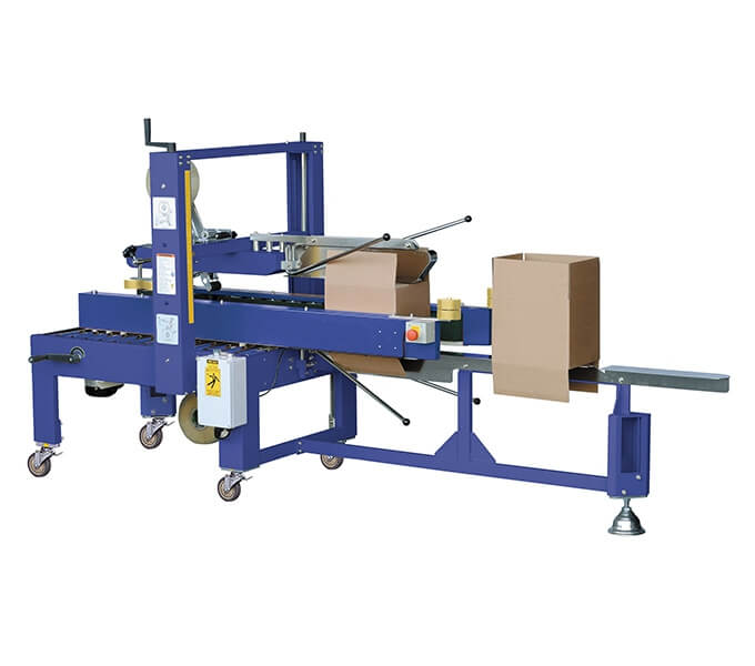 CHS-6601T Top & Bottom Flaps Folding Case Sealer |  Side Belt Drive