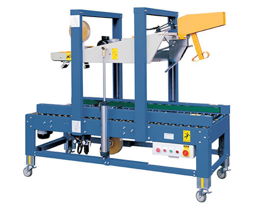 CHS-6605A  Random Automatic Flaps Folding Case Sealer | Top & Side Belt Drive