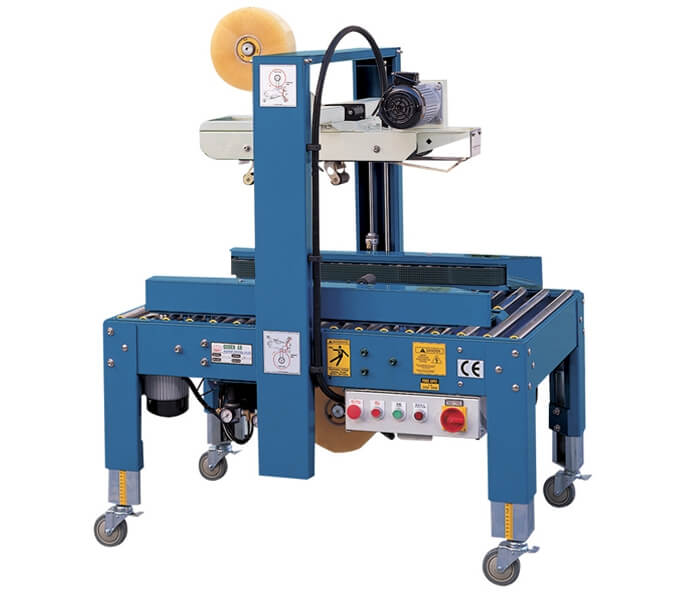 CHS-6603A  Semi-Automatic Random Case Sealer | Top & Side Belt Drive