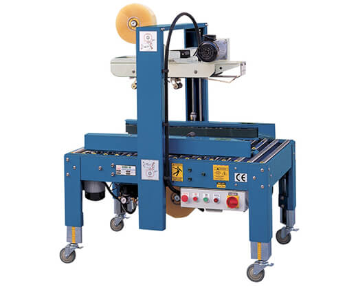 CHS-6603A  Semi-Automatic Random Case Sealer | Top & Side Belt Drive